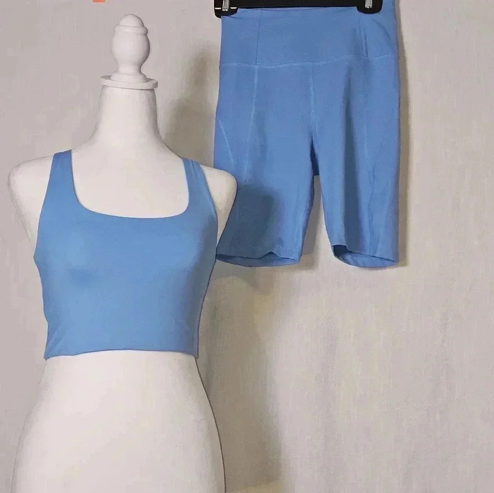 SOLD irlfriend Collective 2pc Workout Set W Paloma Bra and High Rise  Shorts XS
